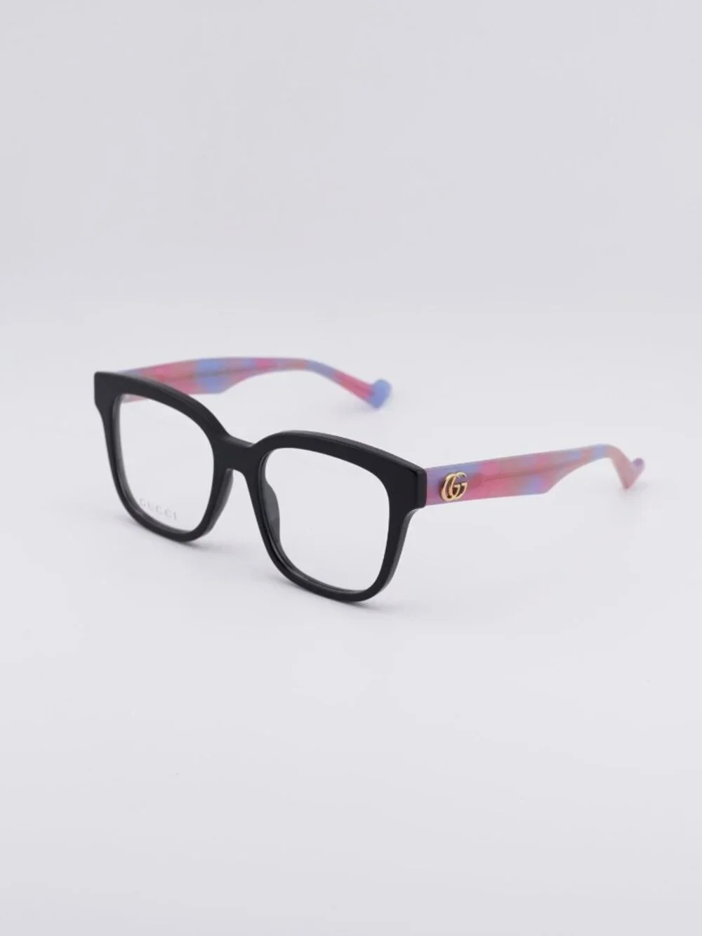 Gucci GG0958O 016 Eyeglasses Black / Pink 52mm Square Frame